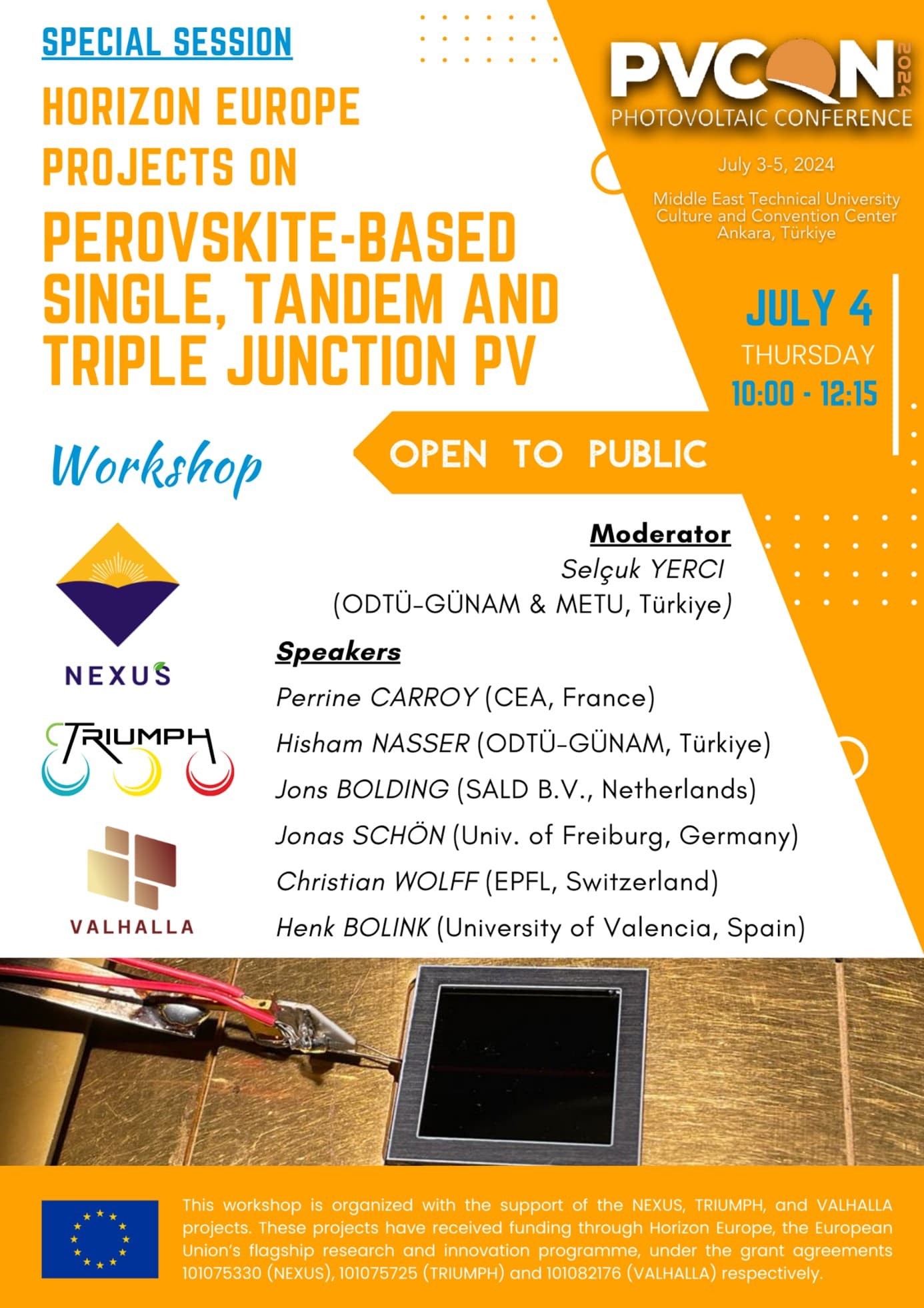 NEXUS Workshop under PVCon2024 